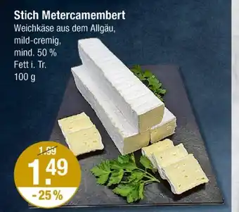 V Markt Stich metercamembert Angebot