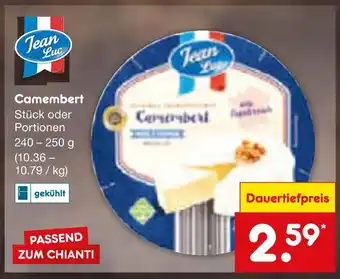 Netto Marken-Discount Jean luc camembert Angebot