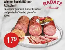 V Markt Radatz wiener spezialitäten-aufschnitt Angebot