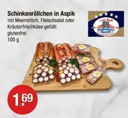 V Markt Püttkammer qualität schinkenröllchen in aspik Angebot