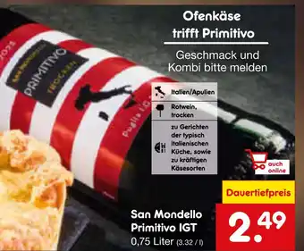 Netto Marken-Discount San mondello primitivo igt Angebot