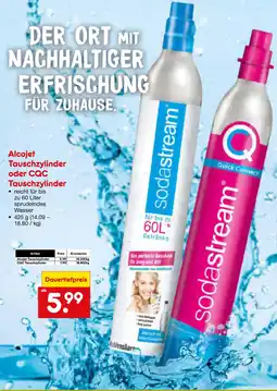 Netto Marken-Discount Sodastream alcojet tauschzylinder oder cqc tauschzylinder Angebot