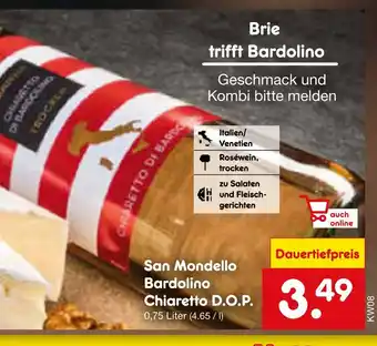 Netto Marken-Discount San mondello bardolino chiaretto d.o.p Angebot