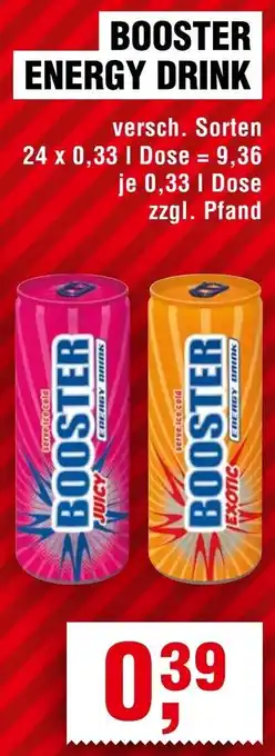 Handelshof Booster energy drink Angebot