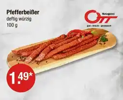 V Markt Metzgerei ott pfefferbeißer Angebot