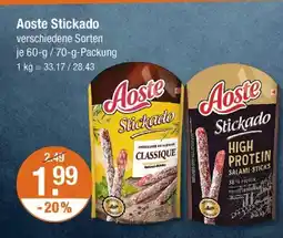 V Markt Aoste stickado Angebot