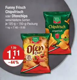 V Markt Funny frisch chipsfrisch oder ofenchips Angebot