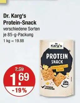 V Markt Dr. karg's protein-snack Angebot