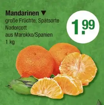 V Markt Mandarinen Angebot