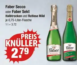 V Markt Faber secco oder sekt Angebot