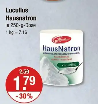 V Markt Lucullus hausnatron Angebot