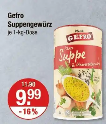 V Markt Gefro suppengewürz Angebot