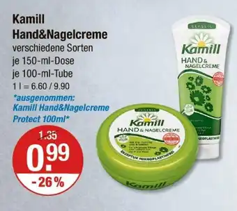 V Markt Kamill hand&nagelcreme Angebot