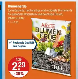 V Markt A. reiter blumenerde Angebot