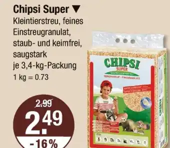 V Markt Chipsi super kleintierstreu Angebot