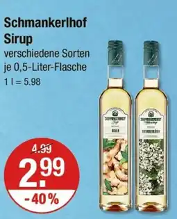 V Markt Schmankerlhof sirup Angebot