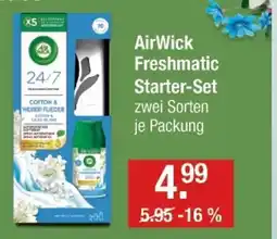 V Markt Airwick freshmatic starter-set Angebot