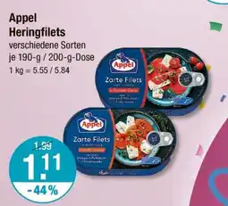 V Markt Appel heringfilets Angebot