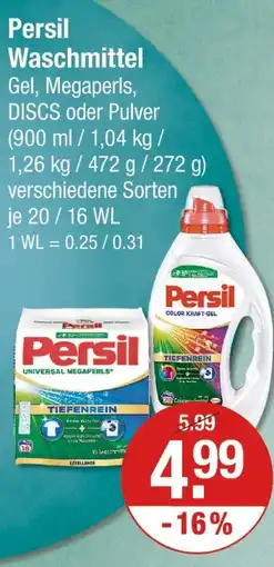 V Markt Persil waschmittel Angebot