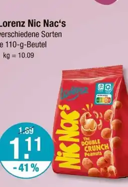 V Markt Lorenz nic nac's Angebot