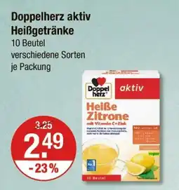 V Markt Doppelherz aktiv heißgetränke Angebot