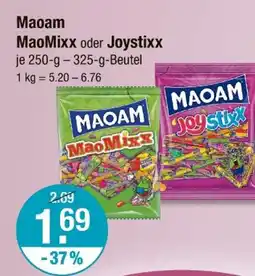 V Markt Maoam maomixx oder joystixx Angebot