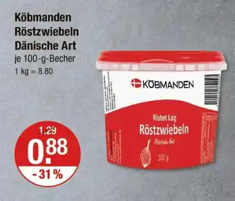 V Markt Köbmanden röstzwiebeln dänische art Angebot