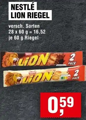 Handelshof Nestlé lion riegel Angebot