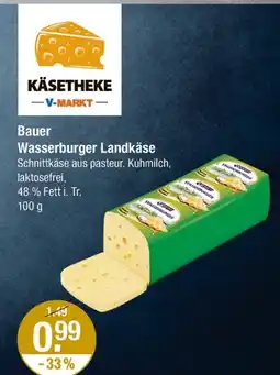 V Markt Bauer wasserburger landkäse Angebot