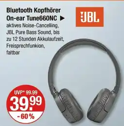 V Markt Jbl bluetooth kopfhörer on-ear tune660nc Angebot