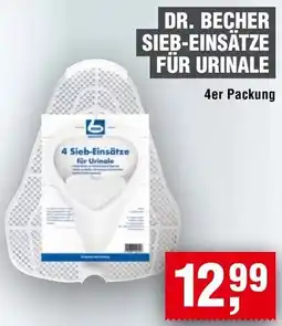 Handelshof Dr. becher sieb-einsätze für urinale Angebot