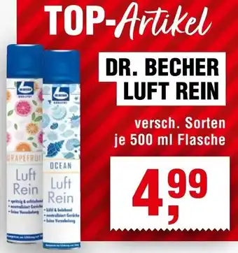 Handelshof Dr. becher luft rein Angebot