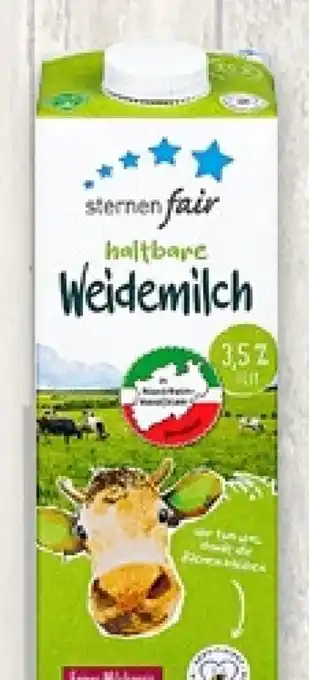 Kaufland Sternenfair Weidemilch Angebot