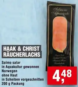 Handelshof Haak & christ räucherlachs Angebot