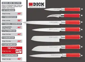 Handelshof Dick messer-serie red spirit Angebot