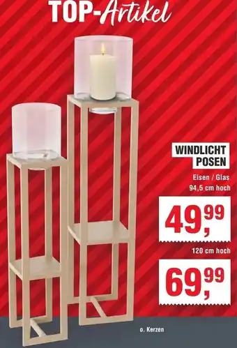 Handelshof Windlicht posen Angebot