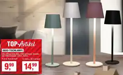 Handelshof Akku-tischlampe Angebot