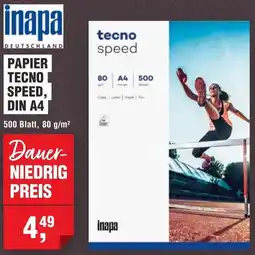 Handelshof Inapa papier tecno speed, din a4 Angebot