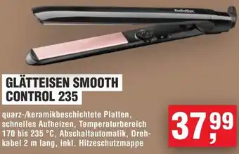 Handelshof Babyliss glätteisen smooth control 235 Angebot