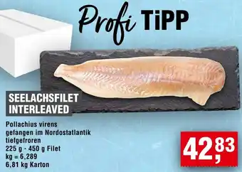 Handelshof Seelachsfilet interleaved Angebot