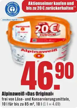 B1 Discount Baumarkt Alpinaweiß Das Original Angebot