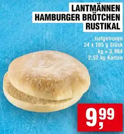 Handelshof Lantmännen hamburger brötchen rustikal Angebot