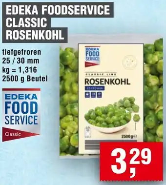 Handelshof Edeka foodservice classic rosenkohl Angebot