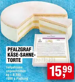 Handelshof Pfalzgraf käse-sahnetorte Angebot