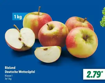 Lidl Bioland deutsche wetteräpfel Angebot