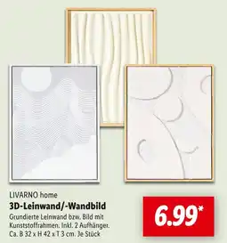 Lidl Livarno home 3d-leinwand/-wandbild Angebot