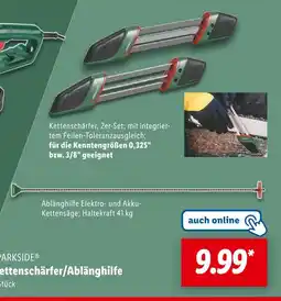 Lidl Parkside kettenschärfer oder ablänghilfe Angebot