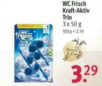 Rossmann Wc Frisch Kraft-aktiv Trio Angebot