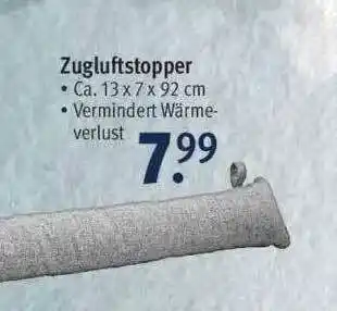 Rossmann Zugluftstopper Angebot