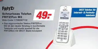 Expert FRITZ! Schnurloses Telefon FRITZ!Fon M2 Angebot